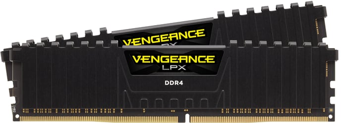 Corsair 32GB (2x16GB) DDR4 2400MHz CL16 Vengeance LPX Svart AMD