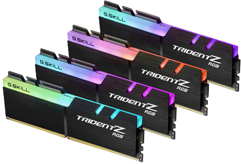 G.Skill 32GB (4x8GB) DDR4 3200MHz CL14 Trident Z RGB