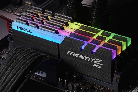 G.Skill 32GB (4x8GB) DDR4 3200MHz CL14 Trident Z RGB