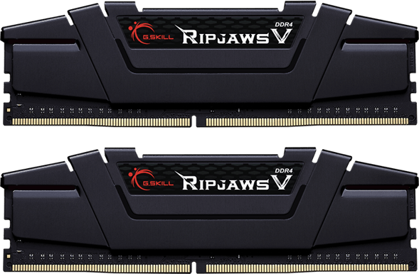 G.Skill 16GB (2x8GB) DDR4 3600MHz CL16 Ripjaws V Svart