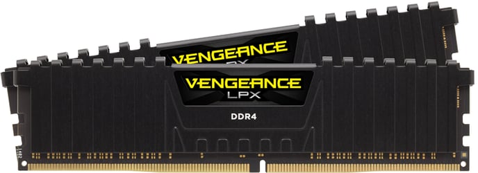 Corsair 16GB (2x8GB) DDR4 3200MHz CL16 Vengeance LPX Svart