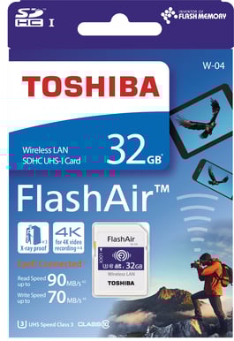 Toshiba SDHC FlashAir WiFi 32GB