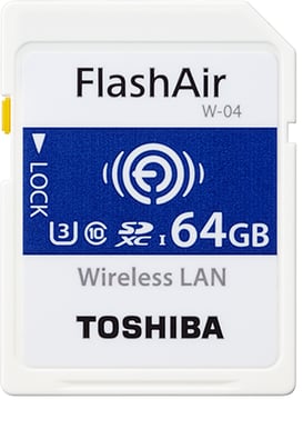 Toshiba SDXC FlashAir WiFi 64GB