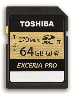 Toshiba SDXC Exceria Pro N501 64GB
