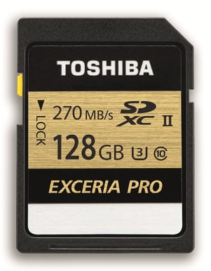 Toshiba SDXC Exceria Pro N501 128GB