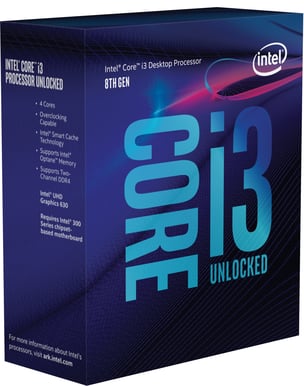 Intel Core i3 8350K 4.0 GHz 8MB