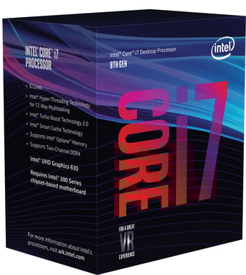 Intel Core i7 8700 3.2 GHz 12MB