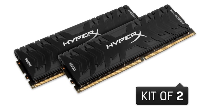 Kingston HyperX 8GB (2x4GB) DDR4 3000Mhz CL15 Predator