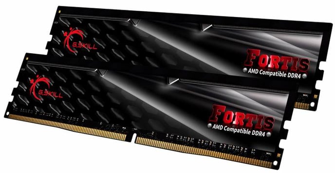 G.Skill 16GB (2x8GB) DDR4 2400MHz CL16 FORTIS