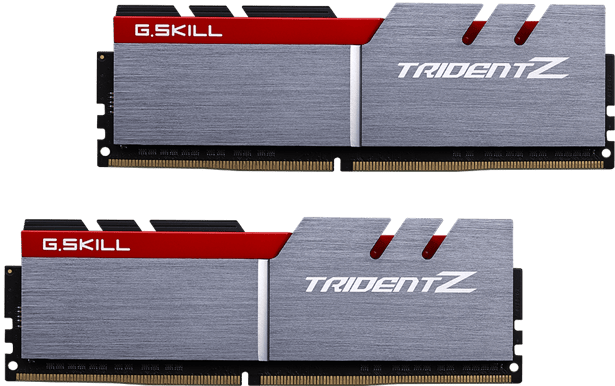 G.Skill 16GB (2x8GB) DDR4 3200MHz CL16 Trident Z Röd