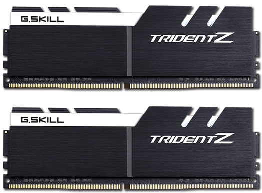 G.Skill 16GB (2x8GB) DDR4 3200MHz CL14 Trident Z Svart/Vit