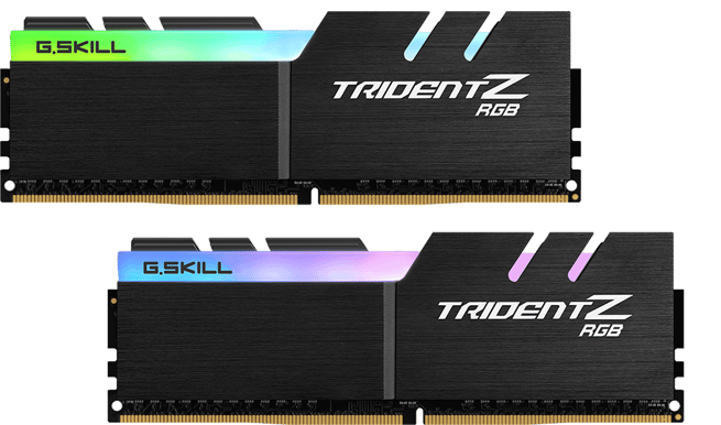 G.Skill 32GB (2x16GB) DDR4 3200MHz CL15 Trident Z RGB
