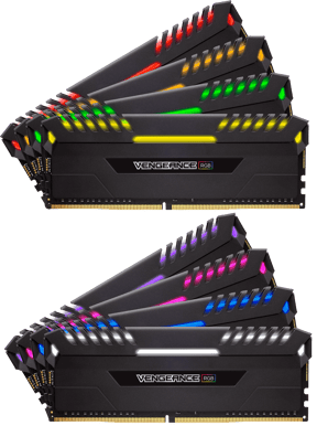 Corsair 128GB (8x16GB) DDR4 2933MHz CL16 Vengeance RGB AMD