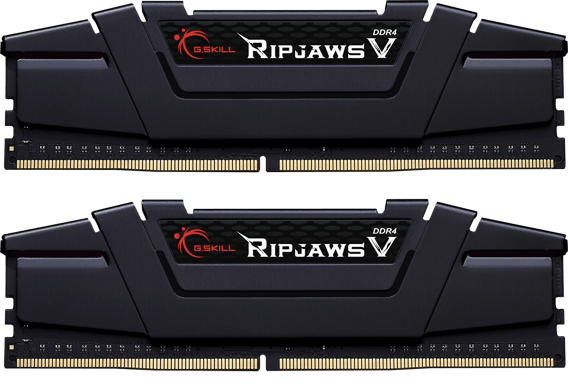 G.Skill 16GB (2x8GB) DDR4 3000MHz CL15 Ripjaws V Svart