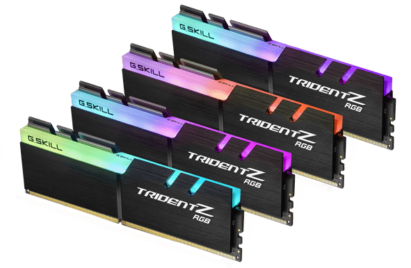 G.Skill 32GB (4x8GB) DDR4 3200MHz CL16 Trident Z RGB