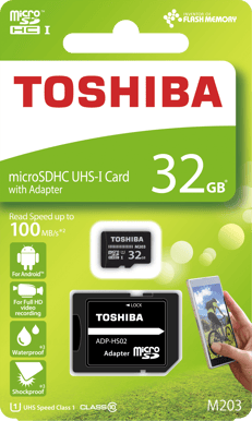 Toshiba MicroSDHC M203 32GB