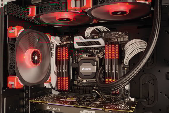 Corsair 32GB (2x16GB) DDR4 3000MHz CL16 Vengeance LED Röd