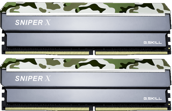 G.Skill 16GB (2x8GB) DDR4 3200MHz CL16 Sniper X Classic Camo
