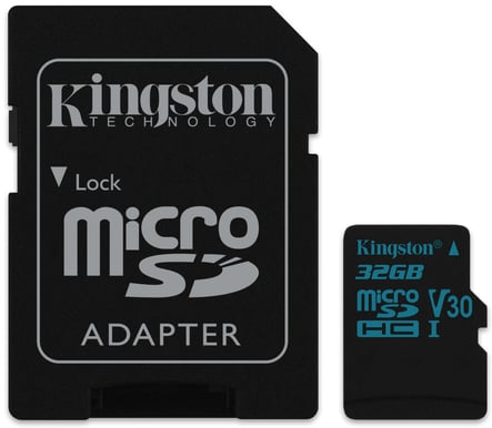Kingston microSDHC 32GB Canvas Go!