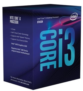 Intel Core i3 8100 3.6 GHz 6MB