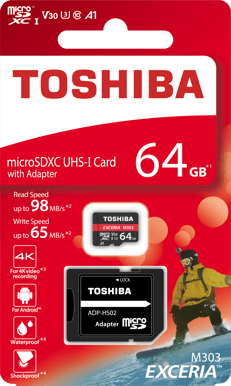Toshiba MicroSDXC Exceria M303 64GB
