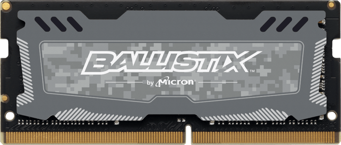 Ballistix 16GB (1x16GB) DDR4 2666MHz CL16 Sport LT SODIMM Grå