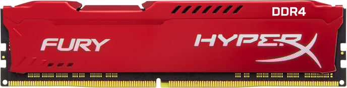 HyperX 16GB (1x16GB) 2933MHz CL17 Fury Röd