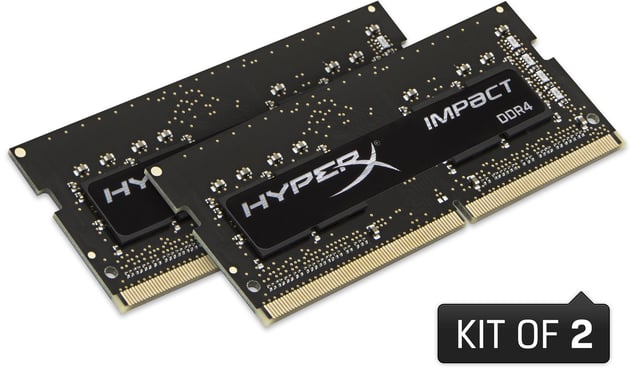 HyperX 16GB (2x8GB) DDR4 SODIMM 2933MHz CL17 Impact