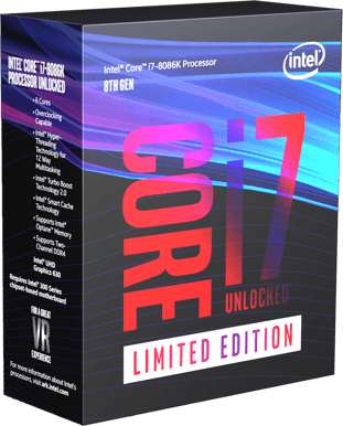 Intel Core i7 8086K 4.0 GHz 12MB - Limited Edition
