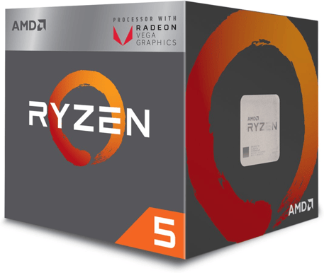 AMD Ryzen 5 2400G 3.9 GHz 6MB