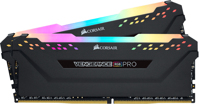 Corsair 16GB (2x8GB) DDR4 3600MHz CL18 Vengeance RGB PRO C Svart