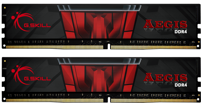 G.Skill 16GB (2x8GB) DDR4 2666MHz CL19 Aegis