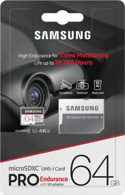 Samsung MicroSDXC PRO Endurance 64GB