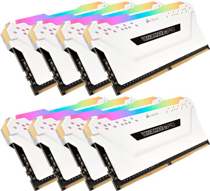 Corsair 128GB (8x16GB) DDR4 3000MHz CL16 Vengeance RGB Pro Vit
