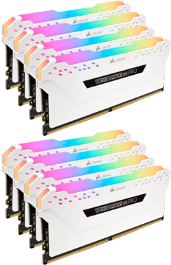 Corsair 128GB (8x16GB) DDR4 3000MHz CL16 Vengeance RGB Pro Vit