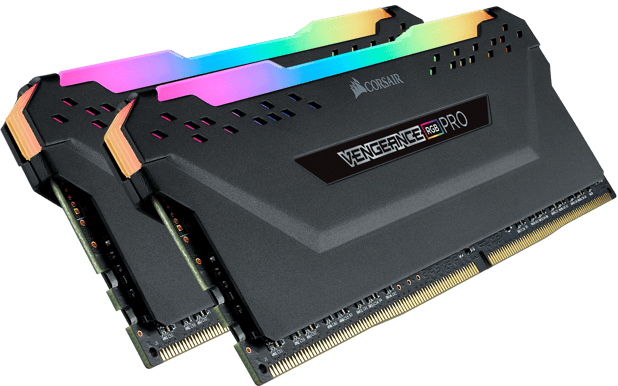 Corsair 32GB (2x16GB) DDR4 2666MHz CL16 Vengeance RGB Pro Svart