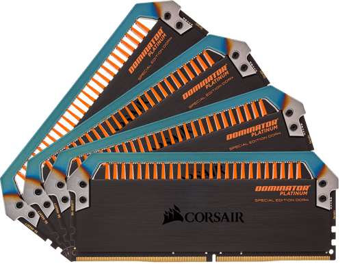Corsair 32GB (4x8GB) DDR4 3200MHz CL14 Dominator Platinum SE - Torque