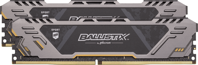 Ballistix 16GB (2x8GB) DDR4 2666MHz CL16 Sport AT