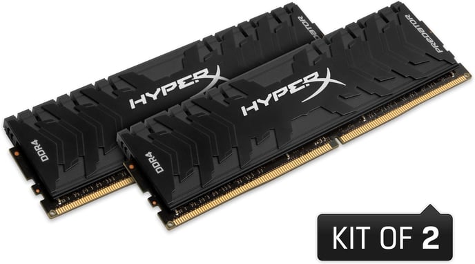HyperX 32GB (2x16GB) DDR4 3200MHz CL16 Predator