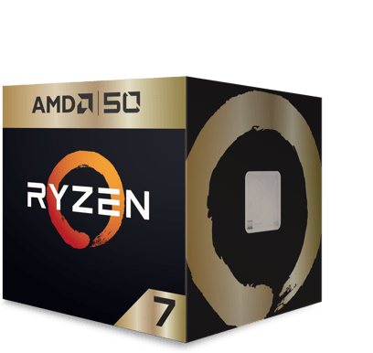 AMD Ryzen 7 2700X 3.7 GHz 20MB - Golden Limited Edition
