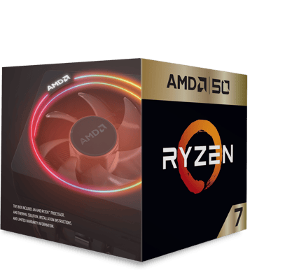 AMD Ryzen 7 2700X 3.7 GHz 20MB - Golden Limited Edition