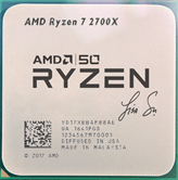 AMD Ryzen 7 2700X 3.7 GHz 20MB - Golden Limited Edition