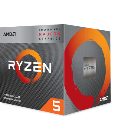 AMD Ryzen 5 3400G 3.7 GHz 6MB