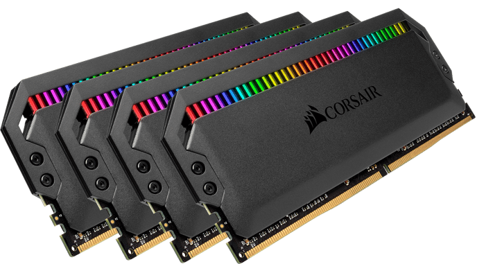 Corsair 32GB (4x8GB) DDR4 3200MHz CL16 Dominator Platinum RGB AMD