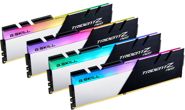 G.Skill 32GB (4x8GB) DDR4 3600MHz CL14 Trident Z Neo