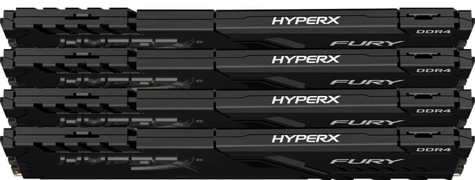 HyperX 64GB (4x16GB) DDR4 2666MHz CL16 Fury