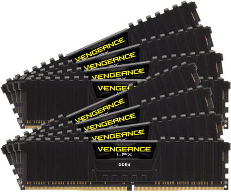 Corsair 256GB (8x32GB) DDR4 2666MHz CL16 Vengeance LPX