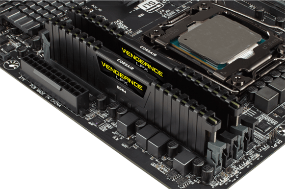 Corsair 16GB (2x8GB) DDR4 4000MHz CL19 Vengeance LPX