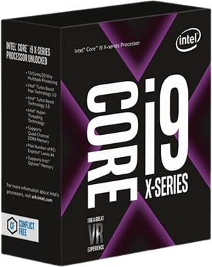 Intel Core i9-10900X 3,7 GHz 19,25MB