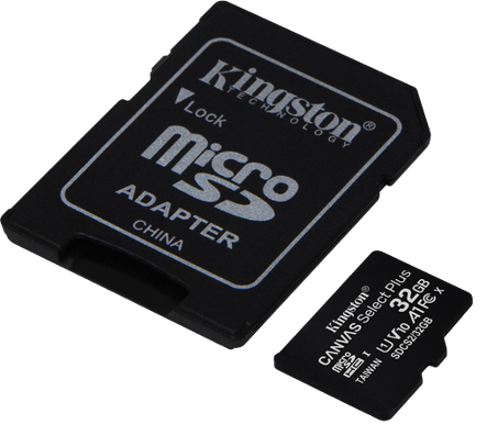 Kingston microSD 32GB Canvas Select Plus